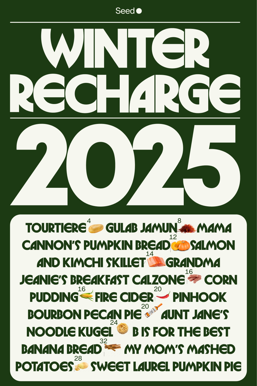 Winter Recharge 2025 cookbook